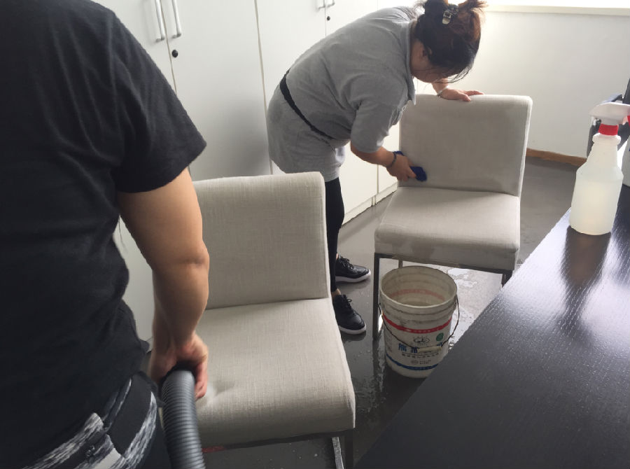 万源市沙发清洗案例